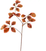 Pure Royal kunsttak beuk 74cm rood - afbeelding 1