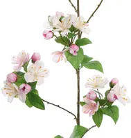 Pure Royal kunsttak bloesem 118cm roze - afbeelding 1