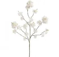 Pure Royal kunsttak bloesem 130cm crème - afbeelding 1