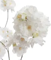Pure Royal kunsttak bloesem 130cm crème - afbeelding 3