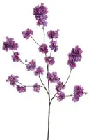 Pure Royal kunsttak bloesem 130cm paars - afbeelding 1