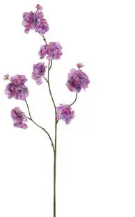 Pure Royal kunsttak bloesem 85cm paars - afbeelding 1