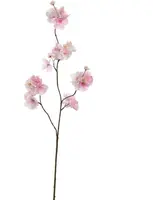 Pure Royal kunsttak bloesem 86cm roze - afbeelding 1