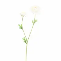 Pure Royal kunsttak boterbloem 64cm crème - afbeelding 1