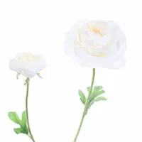 Pure Royal kunsttak boterbloem 64cm crème - afbeelding 2