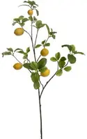 Pure Royal kunsttak citroen 104cm geel - afbeelding 1