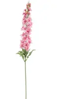 Pure Royal kunsttak delphinium 110cm roze - afbeelding 1