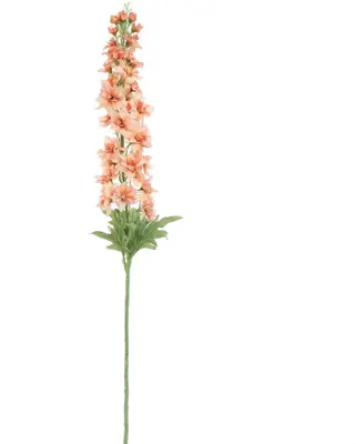 Pure Royal kunsttak delphinium 110cm zalm - afbeelding 1