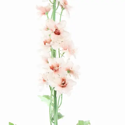 Pure Royal kunsttak delphinium 127cm creme - afbeelding 2