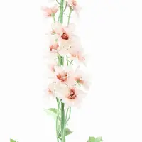 Pure Royal kunsttak delphinium 127cm creme - afbeelding 2