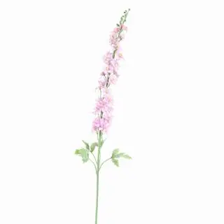 Pure Royal kunsttak delphinium 127cm roze - afbeelding 1