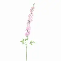 Pure Royal kunsttak delphinium 127cm roze - afbeelding 1