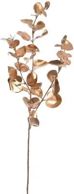 Pure Royal kunsttak eucalyptus 77cm goud - afbeelding 1