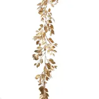 Pure Royal kunsttak ficus 180cm goud - afbeelding 1