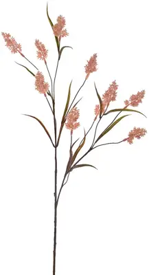Pure Royal kunsttak guldenroede 85cm roze - afbeelding 1