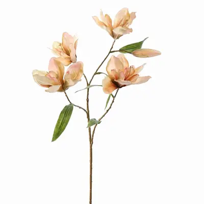 Pure Royal kunsttak hippeastrum 74cm beige - afbeelding 1