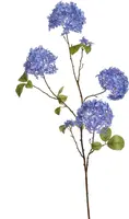 Pure Royal kunsttak hortensia 110cm blauw - afbeelding 1