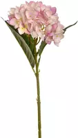 Pure Royal kunsttak hortensia 45cm roze - afbeelding 1