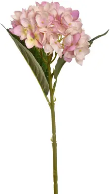 Pure Royal kunsttak hortensia 45cm roze - afbeelding 2