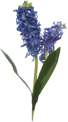Pure Royal kunsttak hyacint 38cm blauw - afbeelding 1