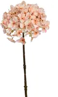 Pure Royal kunsttak hydrangea 50cm perzik - afbeelding 1