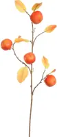Pure Royal kunsttak kaki 100cm oranje - afbeelding 1