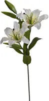 Pure Royal kunsttak lelie 86cm creme - afbeelding 1