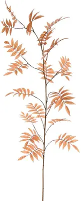 Pure Royal kunsttak lijsterbes 161cm perzik - afbeelding 1