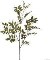 Pure Royal kunsttak lijsterbes 76cm groen - afbeelding 1