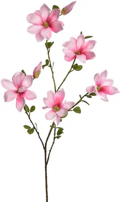 Pure Royal kunsttak magnolia 120cm roze - afbeelding 1