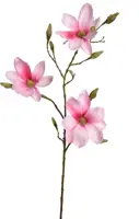 Pure Royal kunsttak magnolia 90cm roze - afbeelding 1