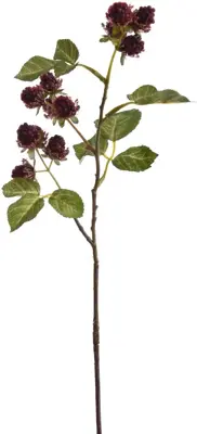 Pure Royal kunsttak moerbei 55cm burgundy - afbeelding 1