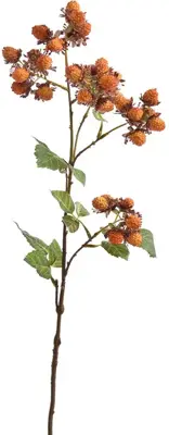 Pure Royal kunsttak moerbei 78cm oranje - afbeelding 1