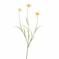 Pure Royal kunsttak narcis 70cm wit - afbeelding 1