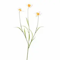 Pure Royal kunsttak narcis 70cm wit - afbeelding 1