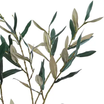 Pure Royal kunsttak olijvenblad 110cm groen - afbeelding 2