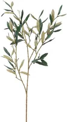 Pure Royal kunsttak olijvenblad 110cm groen - afbeelding 1