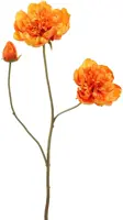 Pure Royal kunsttak pioenroos 64cm oranje - afbeelding 2