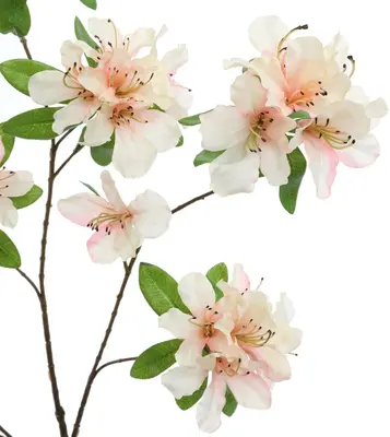 Pure Royal kunsttak rhododendron 100cm perzik - afbeelding 3