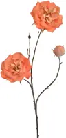 Pure Royal kunsttak roos 69cm oranje - afbeelding 1