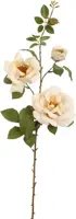 Pure Royal kunsttak roos 85cm vanille - afbeelding 1