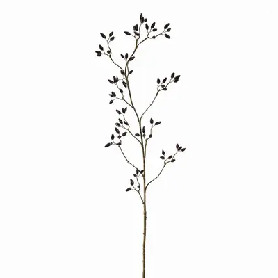 Pure Royal kunsttak rozenbottel 120cm bordeaux - afbeelding 1