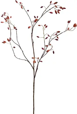 Pure Royal kunsttak rozenbottel 130cm oranje - afbeelding 2