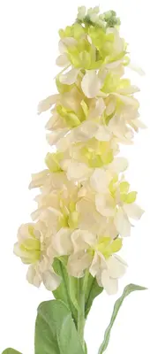 Pure Royal kunsttak stock flower 80cm vanille - afbeelding 2