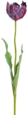 Pure Royal kunsttak tulp 66cm paars - afbeelding 1