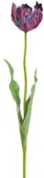 Pure Royal kunsttak tulp 66cm paars - afbeelding 1