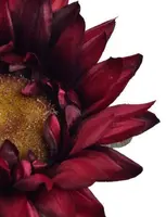 Pure Royal kunsttak zonnebloem 70cm bordeaux - afbeelding 3