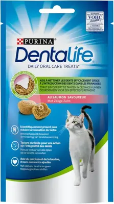 Purina Dentalife Denta Care Snacks – Zalm 40 g - afbeelding 1
