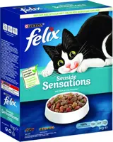 PURINA FELIX DROOG Droog kattenvoer Vis Sensations 1kg doos kopen?
