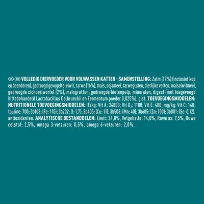 Purina One Adult kattenvoer zalm 1,5kg - afbeelding 5